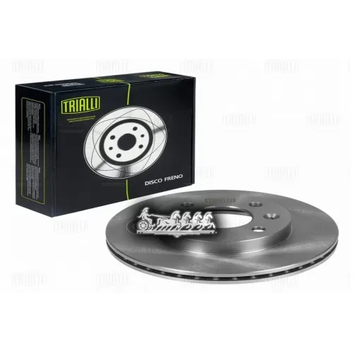 Диск Тормозной Nissan Kubistar/Renault Clio 91-/Kangoo 97-/Megane 96-99 Передний Trialli DF 095104