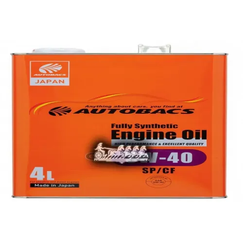 AUTOBACS Autobacs Engine Oil Api Sp/Cf 5W40 Масло Моторное Синтетическое 4L