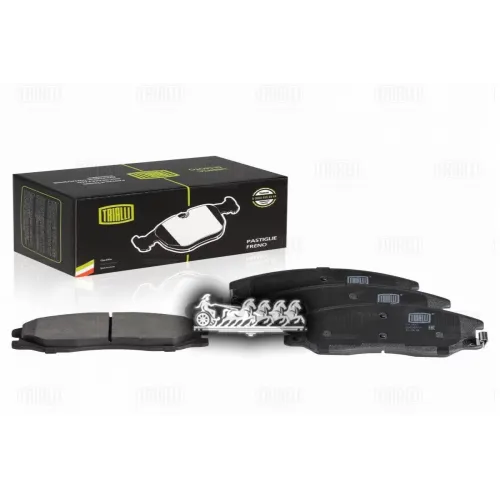 Колодки Тормозные Дисковые Перед Trialli 