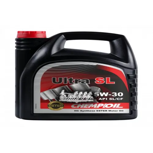 CHEMPIOIL 5W-30 Ultra Sl(Sn) / Ch-4, A3/B4, 4Л (Синт. Мотор. Масло)