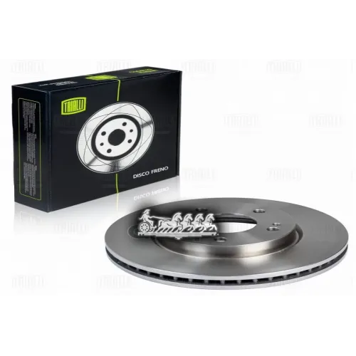 Диск Тормозной Mitsubishi Lancer 00- Перед. D276mm 5 Отв. Trialli 