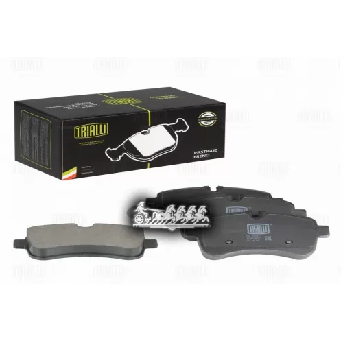 Колодки Тормозные Дисковые Зад Trialli 