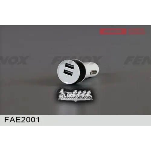Зарядное Устройство Abs-Пластик. Usb 2.0 Тип A 12.5*4.5 См Abs-Пластик. Порт Usb 2.0 Тип A 1 FENOX 