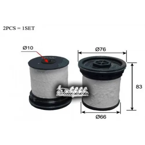 Фильтр Топливный Jeep/Chevrolet Grand Cherokee/Captiva 11- 2.2/3.0 AZUMI 