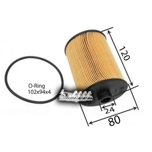 Фильтр Масляный Vag Touareg/Cayenne 10- 3.6 AZUMI 