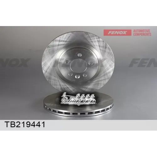 Диск Тормозной Land Rover Discovery/Range Rover Iii/Sport 2.7D-5.0 05- Передний FENOX 