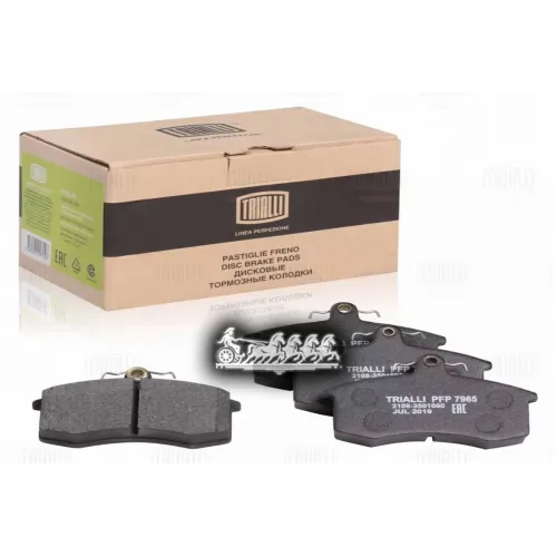 Колодки Тормозные Ваз 2108/2109/21099 Передние Linea Perfezione Trialli PFP 7965