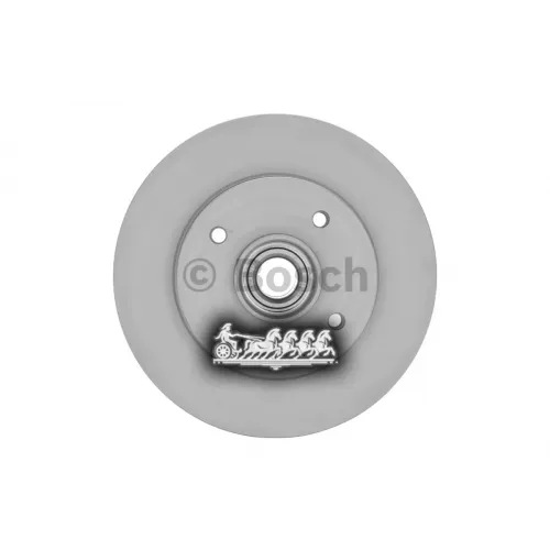 Диск Тормозной Psa C3/C4/207/307 00- Задн.с Подшипником Bosch 