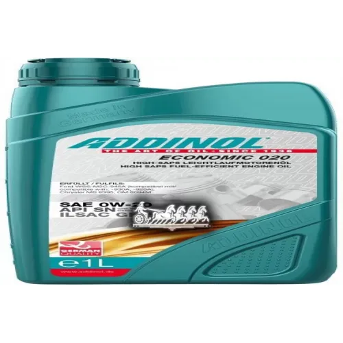 ADDINOL Addinol Economic 0W20 Sp Gf-5 Масло Моторное Синтетическое (1L)