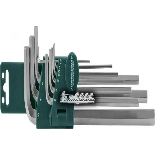 Комплект Угловых Шестигранников Extra Long 1.5-10Мм. 9 Предметов S2 Материал Jonnesway 