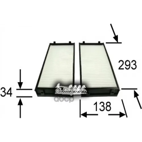 Фильтр Салона Bmw X5/X6 08- 3.0 Угольный AZUMI 