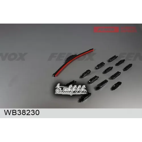 Щётка С/О 380Мм 15 Бескаркасная. Крепление 14 В 1 FENOX 