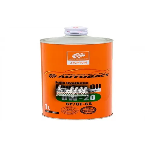 AUTOBACS Autobacs Engine Oil 0W-20 Sp / Gf-6A Масло Моторное Синтетическое 1L