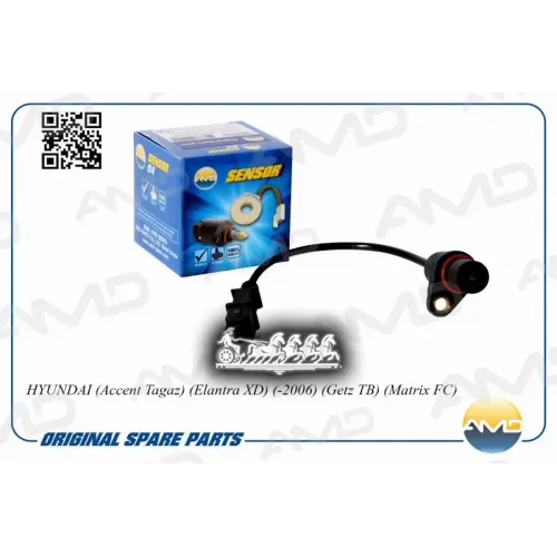 Датчик Положения Коленвала Hyundai Accent Tagaz/Elantra Xd/Getz/Matrix 16Кл. AMD 
