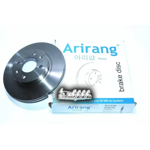 Диск Тормозной Hyundai Getz 02- Перед. D255mm Arirang 