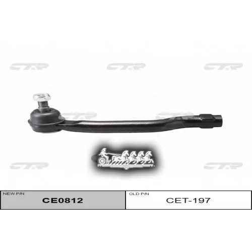 Ce0812 Наконечник Рулевой Тяги Toyota Camry 12- Лев. CTR 