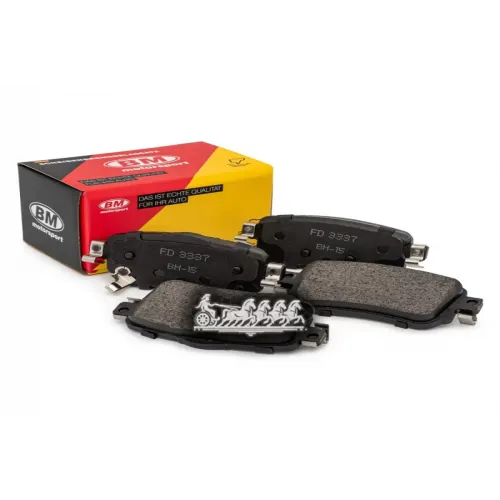 Колодки Тормозные Дисковые Зад, Прав, Лев BM-Motorsport 