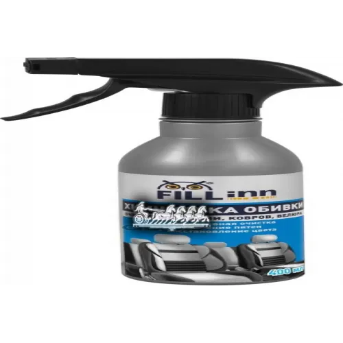 Очиститель Ткани, Ковров, Велюра. Химчистка Салона, 400 Мл (Спрей) FILL INN 