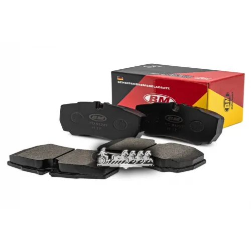 Колодки Тормозные Дисковые Усиленные |Зад Прав/Лев BM-Motorsport 