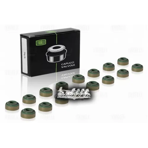 Колпачок Маслосъемный Hyundai Accent 03-/Getz 02-/Santa Fe/Sonata Ef 04- (К-Т 16 Шт.) Trialli CV 0807