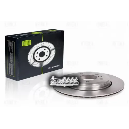 Диск Тормозной Bmw 5(E60) 03- Задн. D=320 Trialli 