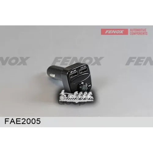 Fm - Трансмиттер Abs-Пластик/ Интерфейсы - Разъем Под Sd/Ммc/ Порт Usb 2.0 Тип A FENOX 