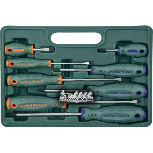 Набор Отверток Шлиц И Крест Sl 6.5Х38-6.5Х150 Ph#1-3. 8 Предметов 48388 Jonnesway 