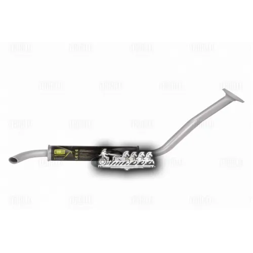 Резонатор Lada 2107 Под Кат. Усил. Фланец (Алюм. Сталь) Trialli EAM 0125s