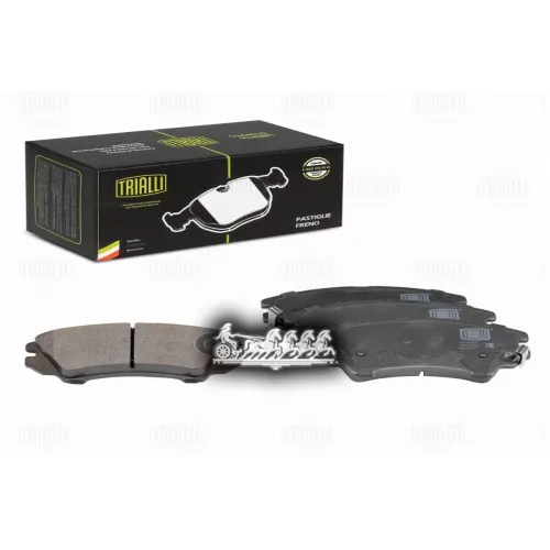 Колодки Тормозные Дисковые Перед Trialli 