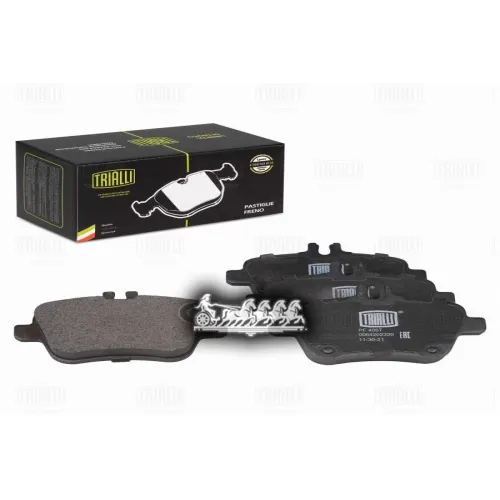 Колодки Тормозные Для А/М Mercedes A-Class (W176) (12-)/B-Class (W246) (13-) Диск. Зад. (Pf 4067) Trialli 