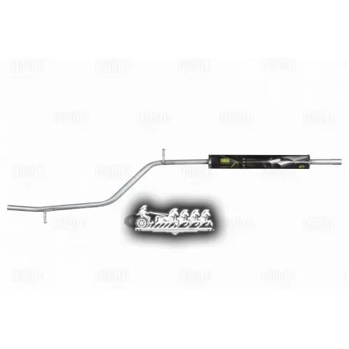 Глушитель Для А/М Лада Largus (12-) 16V Доп. (Резонатор) (Алюм. Сталь) (Eam 0123) Trialli 