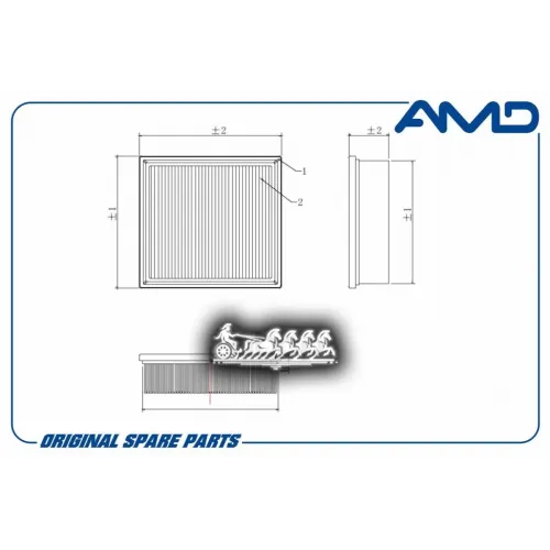 Фильтр Воздушный AMD 