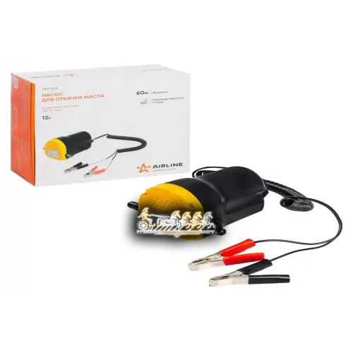 Насос Для Откачки Масла Из Двигателя Через Щуп Airline 12В AIRLINE 