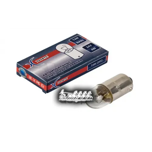 Лампа Накаливания T4w (24V) (Цена За 1 Шт.) Xenite 