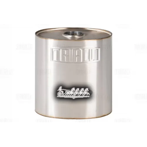 Глушитель Универс. (Овал 125X175) L 300 D 43 (1-Вход 1-Выход) (Нерж. Сталь) Trialli EMM 20I30043