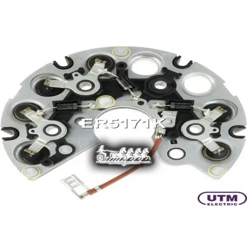 Диодный Мост Генератора Lada 2111 95- С Доп.диодами Utm 