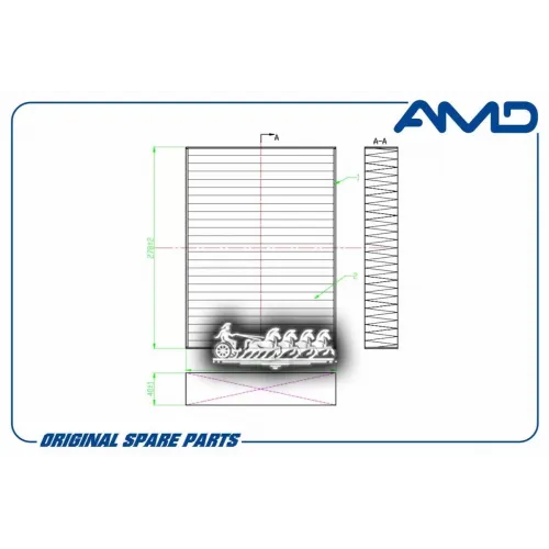 Фильтр Салонный AMD 