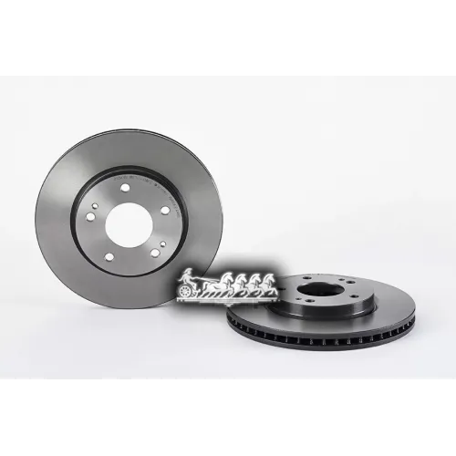 Диск Тормозной Mitsubishi Lancer/Space Runner 00- Перед.вент. (Мин. 2 Шт.) Brembo 