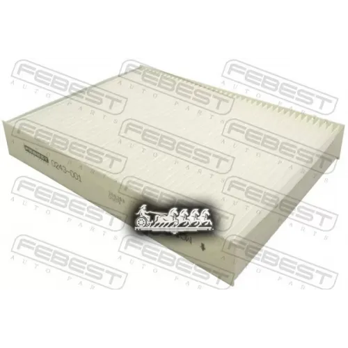 Фильтр Салона Nissan Qashqai 14- Febest 0243-001