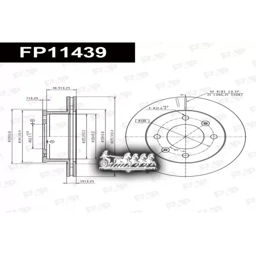 Диск Тормозной Hyundai/Kia Getz 02- 1.1-1.5Crdi FAP 