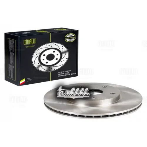 Диск Тормозной Geely Emgrand 07- Перед. D=281 Trialli 