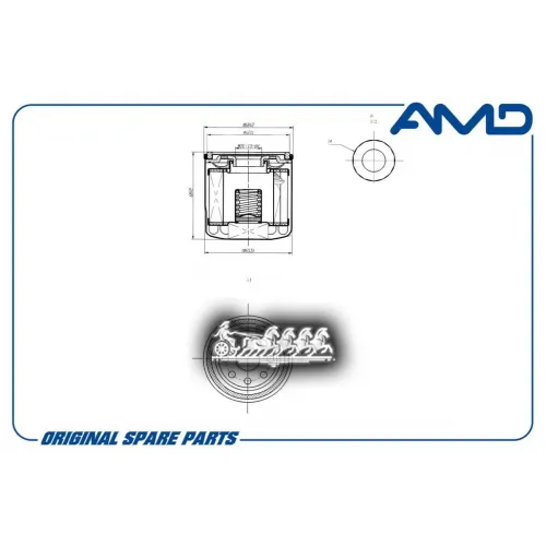 Фильтр Масляный AMD 