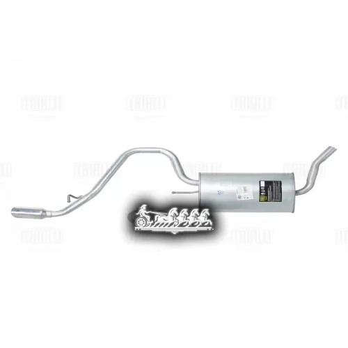 Глушитель Hyundai I30 (07-) 1.4I/1.6I Хэтчбек Осн. (Алюм. Сталь) Trialli EMM 4016