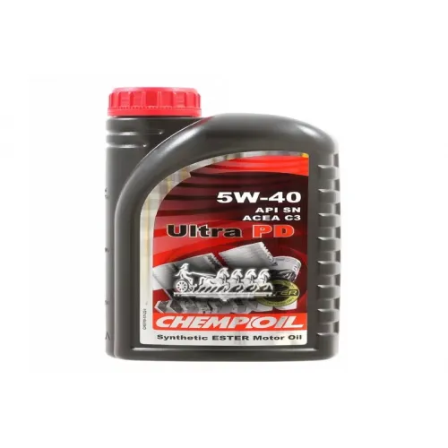 CHEMPIOIL 5W-40 Ultra Pd Api Sn/ Ch-4, C2/ C3 1Л (Синт. Мотор. Масло)