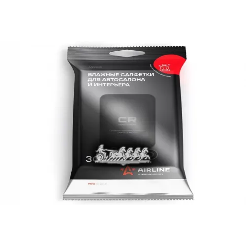 Салфетки Влажные Для Автосалона И Интерьера Pro (30 Шт.) AIRLINE 