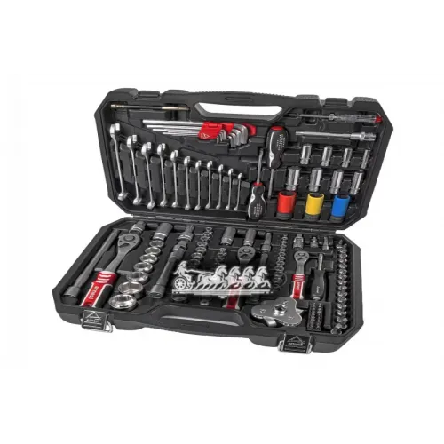 Набор Инструментов 127 Пр. 1/4Dr. 1/2Dr. 3/8Dr ARNEZI 