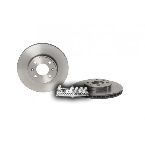 Диск Тормозной Hyundai/Kia Solaris/Rio 10- Перед.вент. D=256 Brembo 