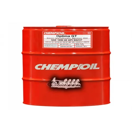 CHEMPIOIL 10W-40 Optima Gt Sn/Cf, A3/B4, 60Л (Полусинт. Мотор. Масло)