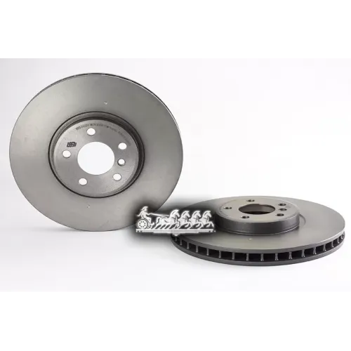 Диск Тормозной Bmw X5 (E53) 00- 4.4-4.8 Перед.вент. Brembo 