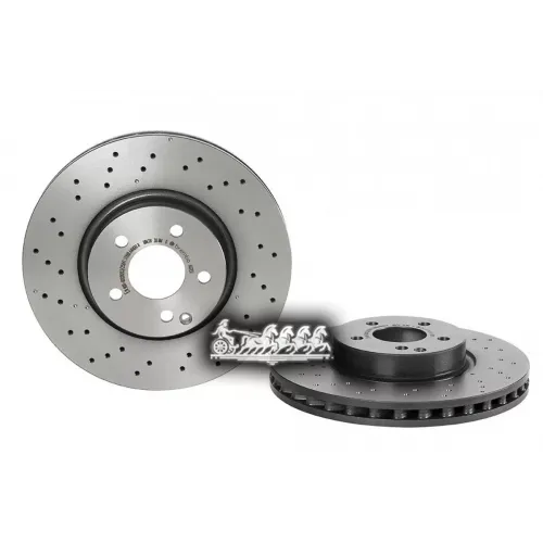 Диск Тормозной Mb W204/W212 07- 2.0-3.5 Перед.вент. D=322 Brembo 